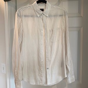 Club Monaco long sleeve relaxed button down
